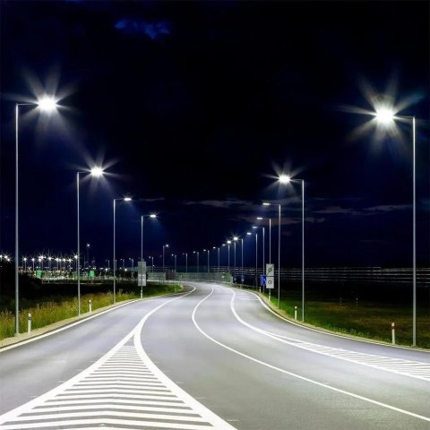 Oprawa Uliczna LED V-TAC SAMSUNG CHIP 30W Soczewki 110st 135Lm/W VT-34ST 6500K 4050lm 5 Lat Gwarancji