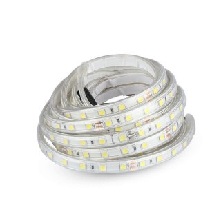 Taśma LED V-TAC SMD5050 300LED 24V IP65 RĘKAW 10W/m VT-5050 4000K 830lm