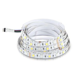 Taśma LED V-TAC SMD5050 300LED RGBW IP20 8W/m VT-5050 60-IP20-8 6500K+RGB 357lm