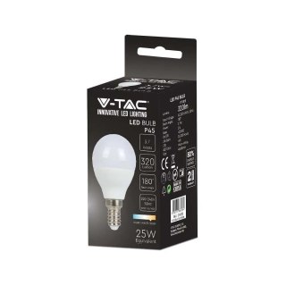 Żarówka LED V-TAC 3,7W E14 Kulka P45 VT-1819 6500K 320lm