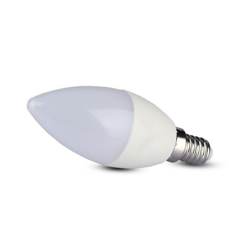 Żarówka LED V-TAC SAMSUNG CHIP 5.5W E14 Świeczka Ściemnialna VT-293D 6400K 470lm 5 Lat Gwarancji