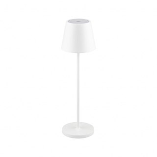 Lampka Biurkowa Nocna V-TAC 2W LED Ładowanie Ściemnianie IP54 Biała VT-7522 3000K 200lm