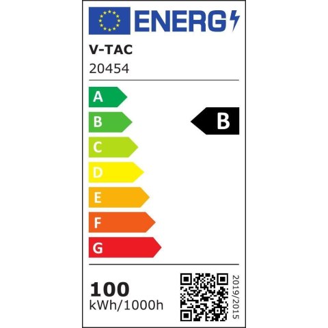 Projektor LED V-TAC 100W G8 Czarny 185Lm/W EVOLUTION VT-100185 6500K 15750lm 5 Lat Gwarancji