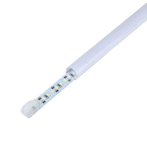 Sztywna Listwa LED V-TAC 144LED SMD4014 (1m Pasek + Profil + Klosz) VT-4014 3000K 1700lm