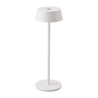 Lampka Biurkowa Nocna V-TAC 2W LED 32,5cm Ładowanie Ściemnianie IP54 Biała VT-7562 3000K 200lm