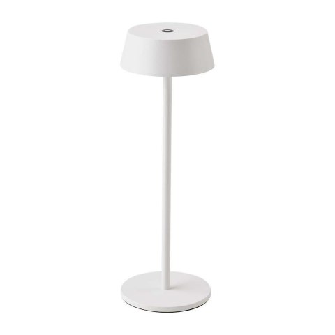 Lampka Biurkowa Nocna V-TAC 2W LED Ładowanie Ściemnianie IP54 Biała VT-7562 3000K 200lm