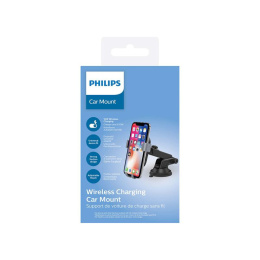 Philips DLK3532Q/00 Uchwyt samochodowy do telefonu z ładowarką indukcyjną 10W