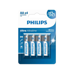 Philips Ultra Alkaline Baterie alkaliczne AA R6 LR06 4 sztuki