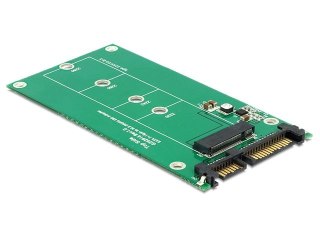 ADAPTER SATA 22PIN(M)->M.2 NGFF KEY B 67PIN PŁYTKA DELOCK