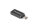 ADAPTER USB-C(M) 3.1->USB-A(F) OTG CZARNY LANBERG