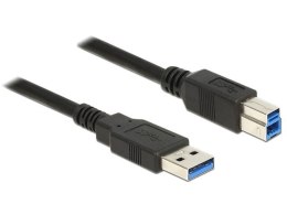 KABEL USB-A(M)->USB-B(M) 3.0 2M CZARNY DELOCK