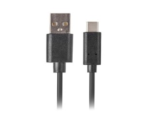 KABEL USB-C(M)->USB-A(M) 2.0 0.5M CZARNY QC 3.0 LANBERG