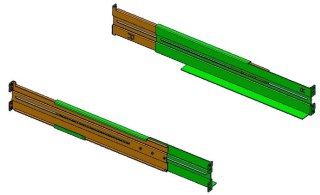 ZESTAW SZYN MONTAŻOWYCH DO SZAF 19" DLA UPS POWERWALKER VI RLE