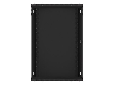 SZAFA INSTALACYJNA RACK WISZĄCA 19" 18U 600X450 CZARNA LANBERG (FLAT PACK) V2