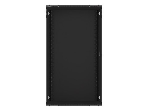 SZAFA INSTALACYJNA RACK WISZĄCA 19" 22U 600X600 CZARNA LANBERG (FLAT PACK) V2