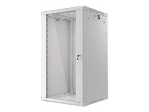 SZAFA INSTALACYJNA RACK WISZĄCA 19" 22U 600X600 SZARA LANBERG (FLAT PACK) V2