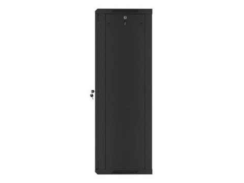 SZAFA INSTALACYJNA RACK WISZĄCA 19" 27U 600X450 CZARNA LANBERG (FLAT PACK) V2