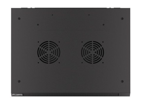 SZAFA INSTALACYJNA RACK WISZĄCA 19" 4U 600X450 CZARNA LANBERG (FLAT PACK) V2