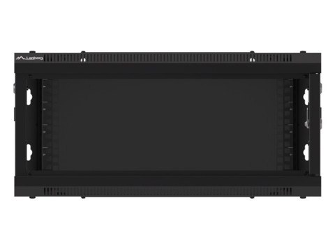 SZAFA INSTALACYJNA RACK WISZĄCA 19" 4U 600X600 CZARNA LANBERG (FLAT PACK) V2