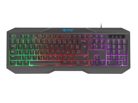 ZESTAW DLA GRACZY 4W1 FURY THUNDERSTREAK 3.0 KLAWIATURA+MYSZ+SŁUCHAWKI+PODKŁADKA CZ/SK LAYOUT