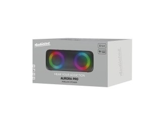 GŁOŚNIK BLUETOOTH AUDICTUS AURORA PRO 20W RGB BLACK