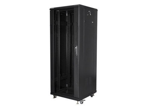 SZAFA INSTALACYJNA RACK STOJĄCA 19" 32U 600X600 CZARNA LANBERG (FLAT PACK)