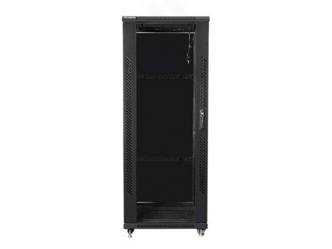 SZAFA INSTALACYJNA RACK STOJĄCA 19" 32U 600X800 CZARNA LANBERG (FLAT PACK)