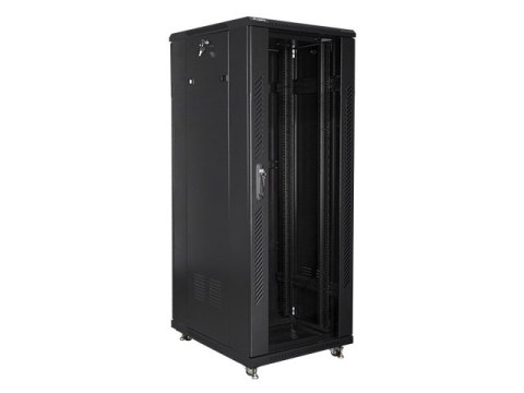 SZAFA INSTALACYJNA RACK STOJĄCA 19" 32U 600X800 CZARNA LANBERG (FLAT PACK)