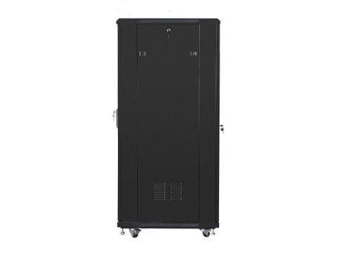 SZAFA INSTALACYJNA RACK STOJĄCA 19" 32U 600X800 CZARNA LANBERG (FLAT PACK)