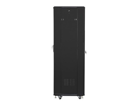 SZAFA INSTALACYJNA RACK STOJĄCA 19" 37U 600X600 CZARNA LANBERG (FLAT PACK)