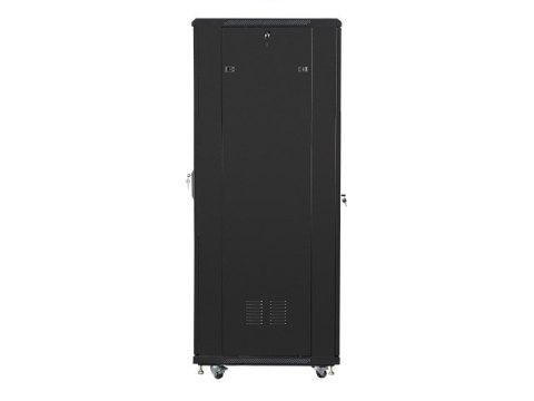 SZAFA INSTALACYJNA RACK STOJĄCA 19" 37U 600X800 CZARNA LANBERG (FLAT PACK)