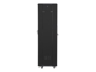 SZAFA INSTALACYJNA RACK STOJĄCA 19" 42U 600X600 CZARNA LANBERG (FLAT PACK)