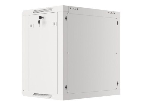 SZAFA INSTALACYJNA RACK WISZĄCA 19" 12U 600X450 SZARA DRZWI METALOWE LANBERG (FLAT PACK)