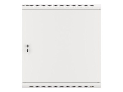 SZAFA INSTALACYJNA RACK WISZĄCA 19" 12U 600X600 SZARA DRZWI METALOWE LANBERG (FLAT PACK)
