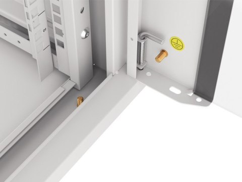 SZAFA INSTALACYJNA RACK WISZĄCA 19" 4U 570X600 SZYBKI MONTAŻ SZARA LANBERG ( (USZKODZONE OPAKOWANIE)