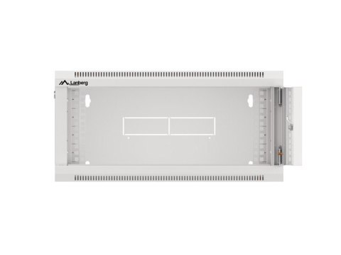 SZAFA INSTALACYJNA RACK WISZĄCA 19" 4U 570X600 SZYBKI MONTAŻ SZARA LANBERG ( (USZKODZONE OPAKOWANIE)