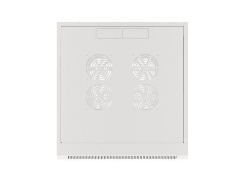 SZAFA INSTALACYJNA RACK WISZĄCA 19" 4U 570X600 SZYBKI MONTAŻ SZARA LANBERG ( (USZKODZONE OPAKOWANIE)