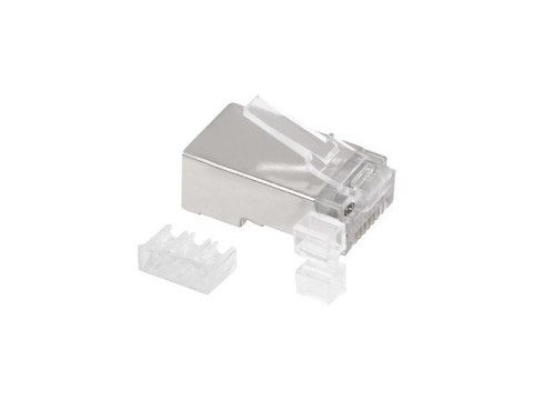 WTYK SIECIOWY RJ45 (8P8C) LANBERG KAT.6 FTP (20 SZT) Z PROWADNICĄ DO LINKI I DO DRUTU OD1.2