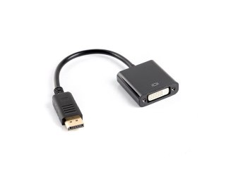 ADAPTER DISPLAYPORT(M) 1.2->DVI-I(F)(24+5) DUAL LINK LANBERG