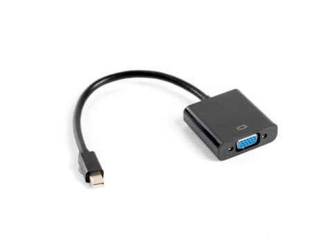 ADAPTER DISPLAYPORT MINI(M) 1.2->VGA(F) NA KABLU 20CM CZARNY LANBERG