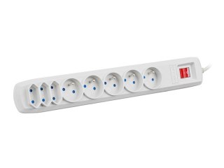 LISTWA ZASILAJĄCA ARMAC R8 3M 5X 230V PL 3X EUROPLUG SZARA