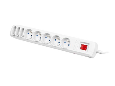 LISTWA ZASILAJĄCA ARMAC R8 3M 5X 230V PL 3X EUROPLUG SZARA