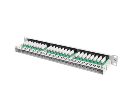 PATCH PANEL 48 PORT 1U 19" KAT.5E SZARY LANBERG