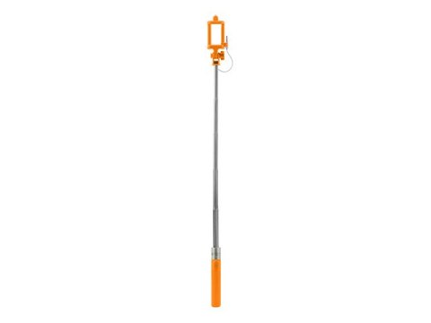 SELFIE STICK/MONOPOD PRZEWODOWY NATEC EXTREME MEDIA SF-20W POMARAŃCZOWY