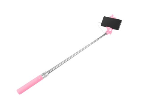 SELFIE STICK/MONOPOD PRZEWODOWY NATEC EXTREME MEDIA SF-20W RÓŻOWY