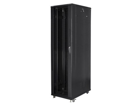 SZAFA INSTALACYJNA RACK STOJĄCA 19" 47U 800X1000 CZARNA LANBERG (FLAT PACK)