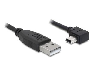 Delock Przewód mini USB kątowy -> USB typ A 2.0 3m