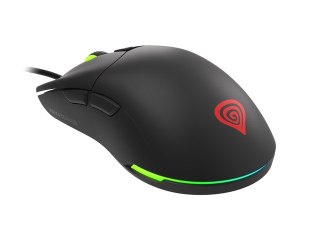 MYSZ DLA GRACZY GENESIS KRYPTON 750 LEKKA 8000DPI RGB CZARNA GAMINGOWA PAW3333 (PO TESTACH)