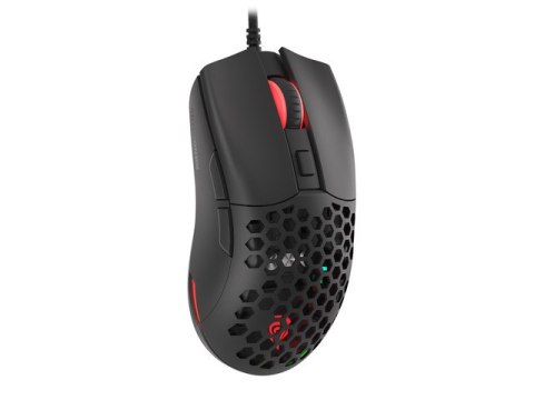 MYSZ DLA GRACZY GENESIS KRYPTON 750 LEKKA 8000DPI RGB CZARNA GAMINGOWA PAW3333 (PO TESTACH)