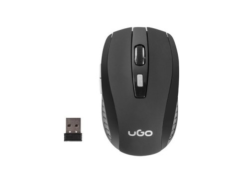 MYSZ UGO MY-03 BEZPRZEWODOWA 1800DPI CZARNA OPTYCZNA USB